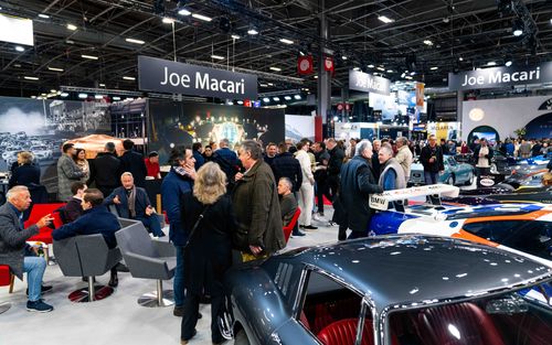 Joe Macari attends Retromobile 2025