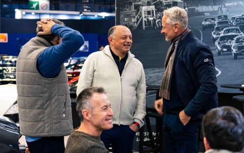 Joe Macari attends Retromobile 2025