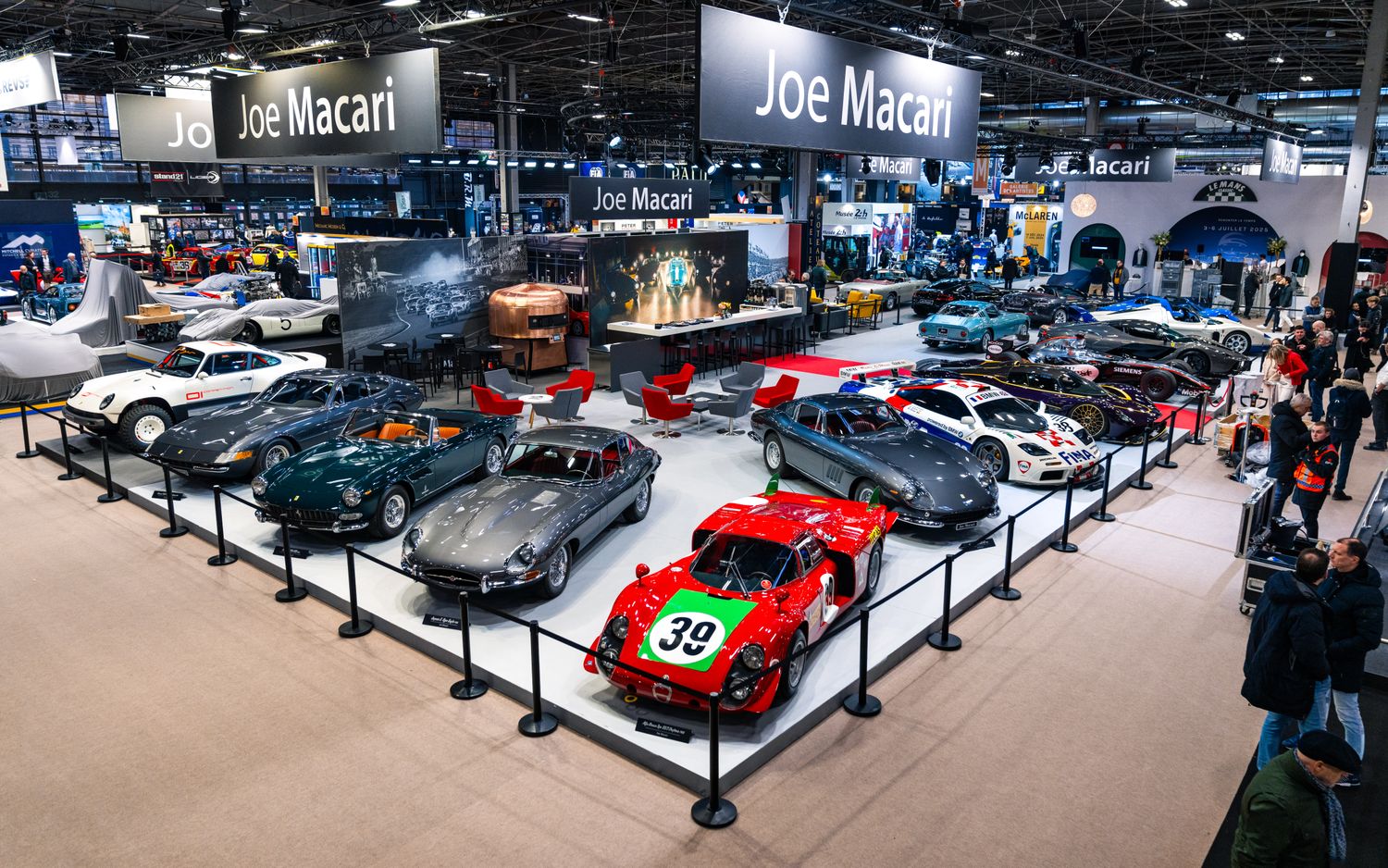 Joe Macari attends Retromobile 2025