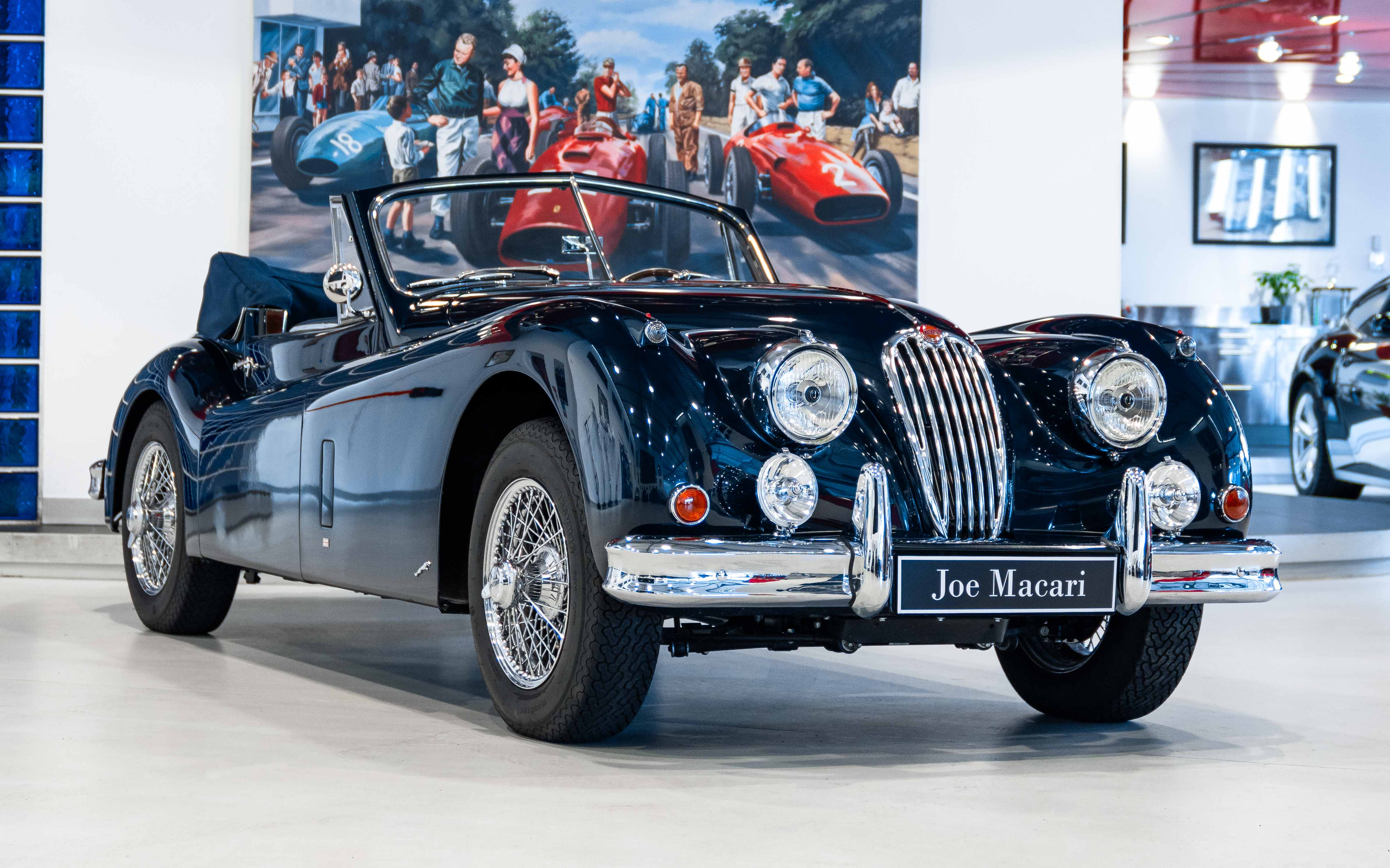 Jaguar XK140 Drophead Coupe LHD for Sale | Joe Macari